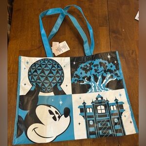 NWT WALT DISNEY WORLD Parks Large Reusable Tote Shopping Bag MICKEY Mouse